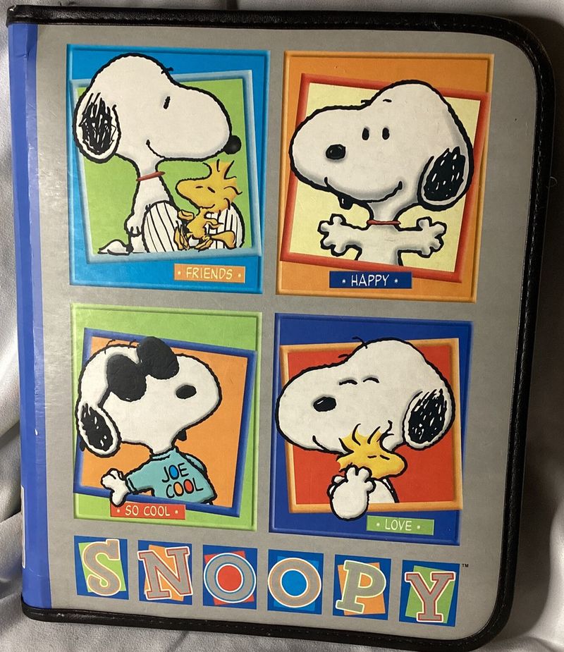 Peanuts Pencil Cases and Trapper Keepers