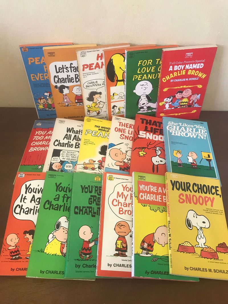 Peanuts Comic Strip Books