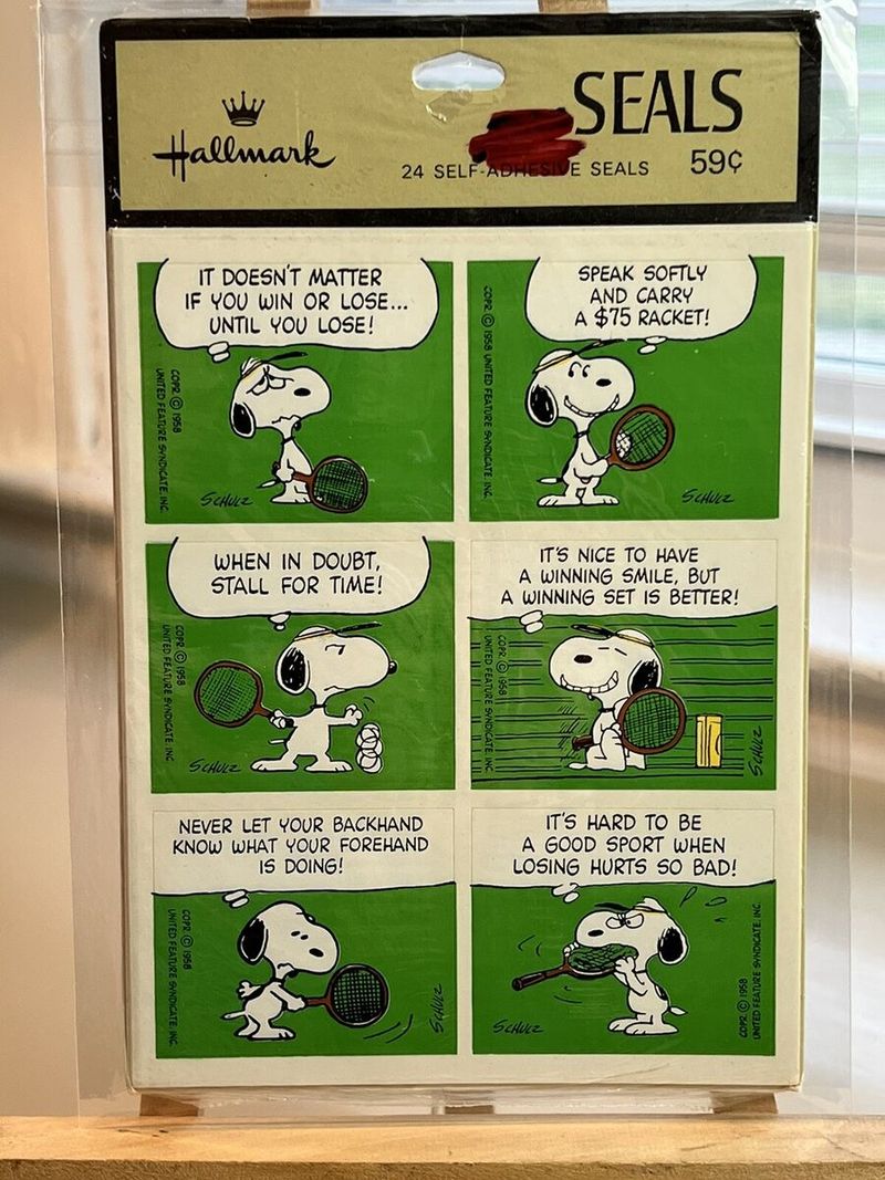 Hallmark Snoopy Stickers (1970s)