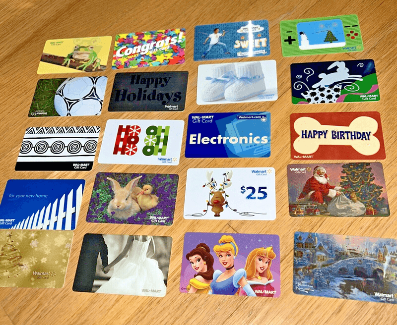 Old Gift Cards