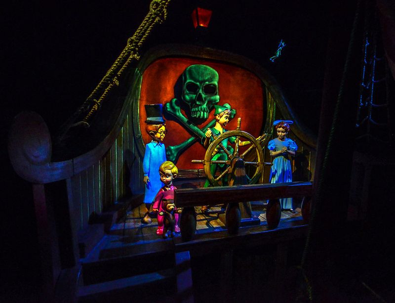 Peter Pan’s Flight (Magic Kingdom / Disneyland)