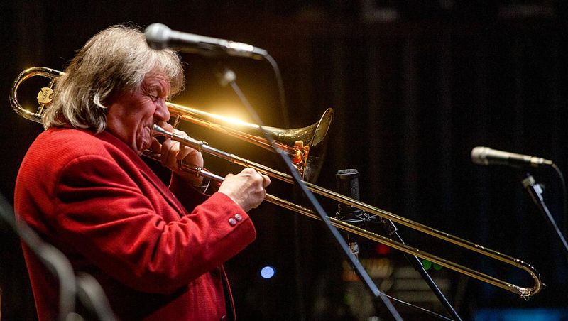 Rodger Fox, New Zealand jazz trombonist and educator, 2024
