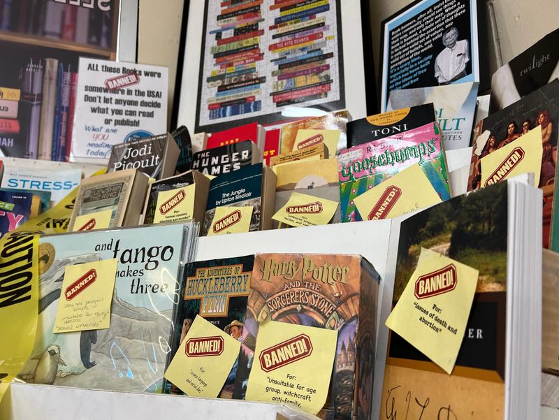 School Libraries Showed The Book The Door