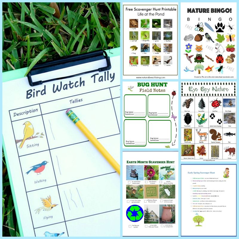Garden Scavenger Hunts