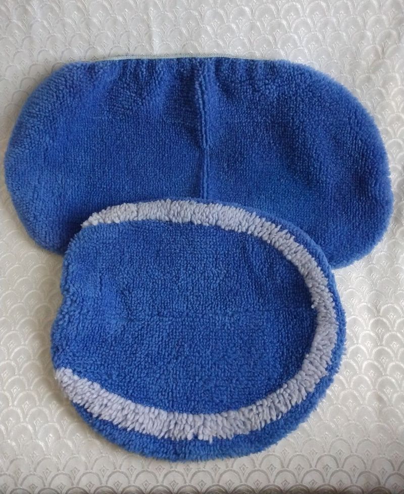 Bathroom Carpet Covers for the Toilet Lid