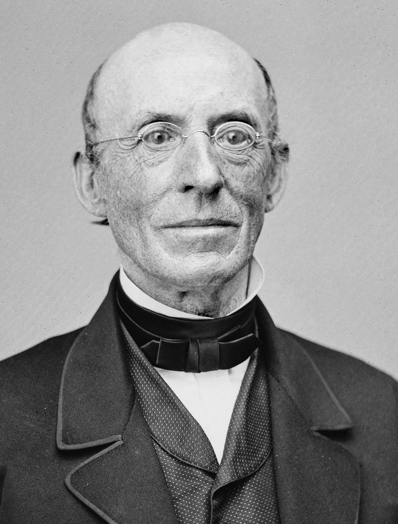 William Lloyd Garrison, American abolitionist, 1879