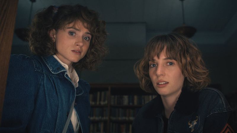 Nancy Wheeler and Robin Buckley — Stranger Things