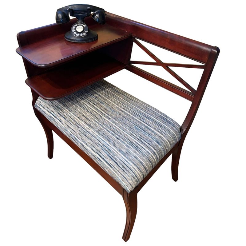 Telephone Tables (a.k.a. Gossip Benches)