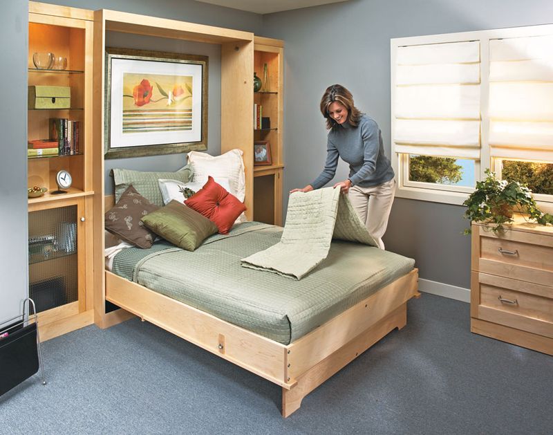Murphy Beds with Built-in Desks
