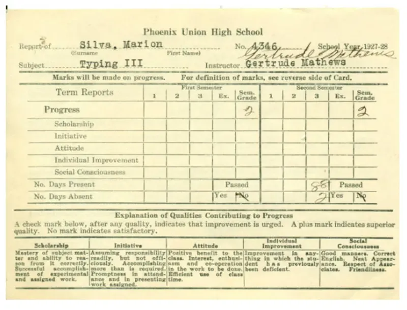Straightforward Report Cards