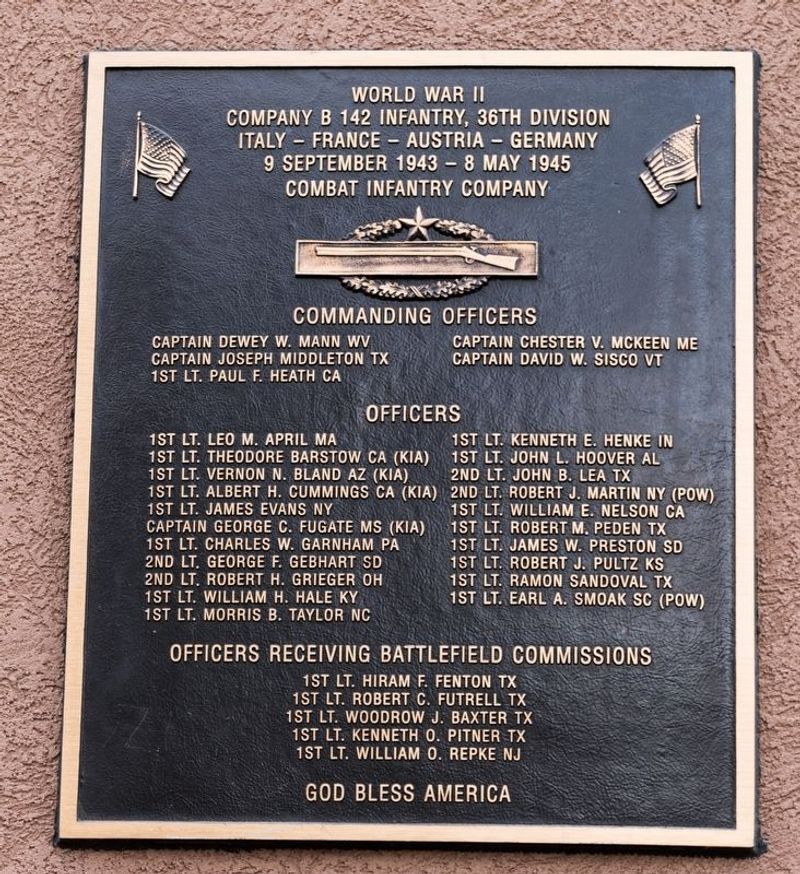 U.S. Units That Refused to Retreat