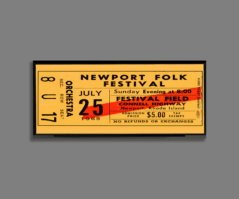 Bob Dylan’s “Electric” Newport Folk Festival (1965)