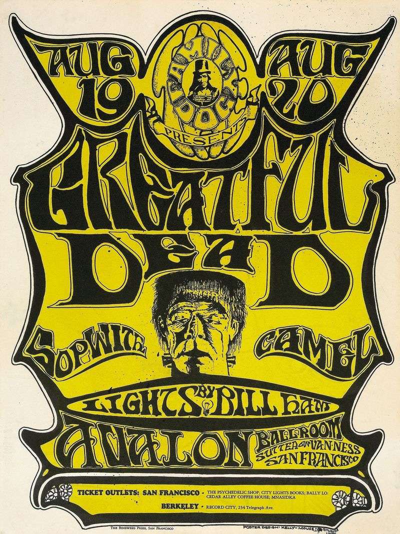 Psychedelic Concert Posters
