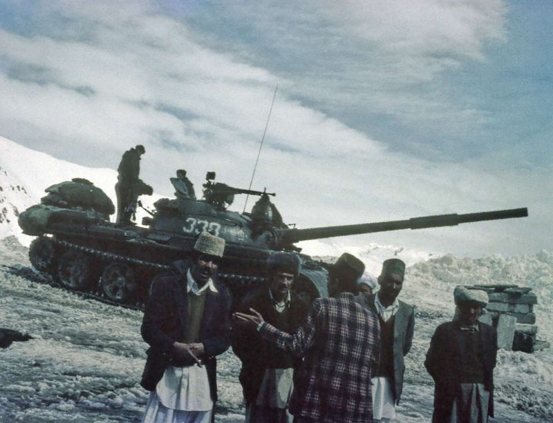 The Soviet Union Invading Afghanistan (1979)