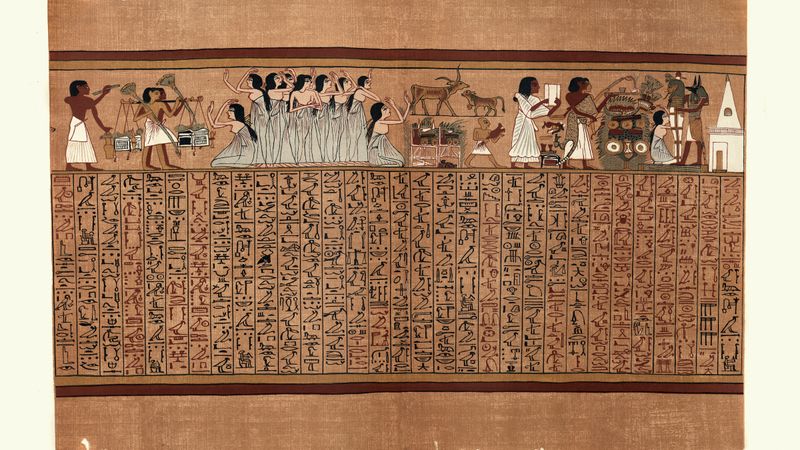 The Egyptian Book of the Dead (Egypt, c. 1550 BCE)