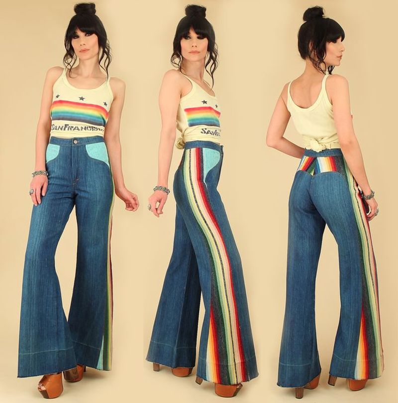 Bell-Bottom Jeans (Wide-Legged Glory)