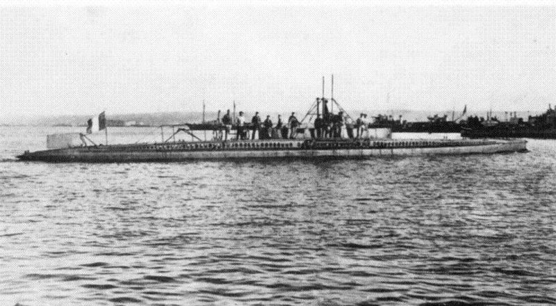 The First Diesel Submarine (1913)
