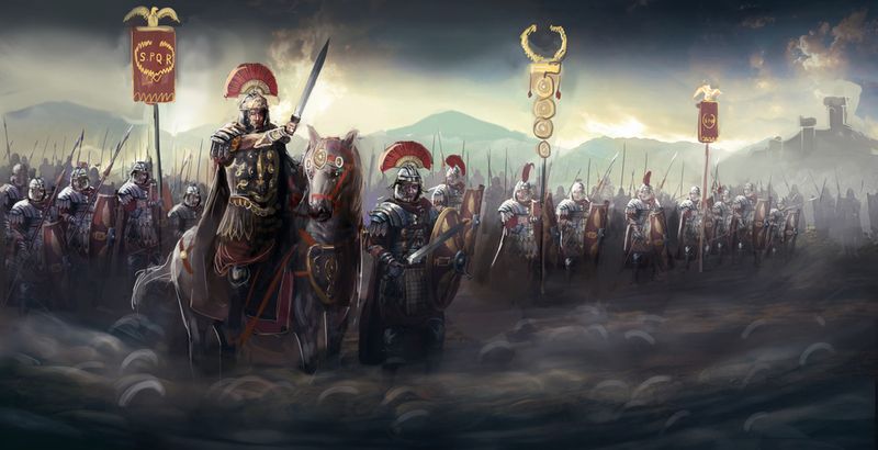 The Last Stand of the Roman Ninth Legion