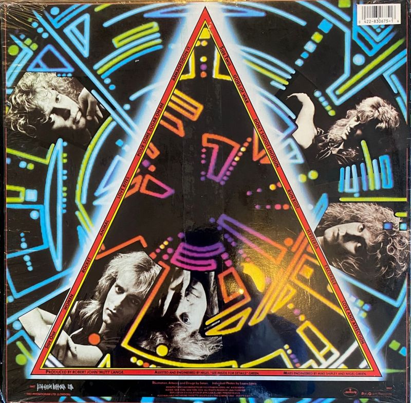 Hysteria (1987) – Def Leppard – Approx. $4.5 – 5 million