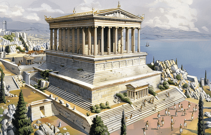 The Mausoleum at Halicarnassus