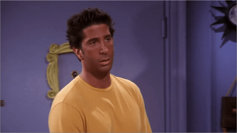 The One with Ross’s Tan
