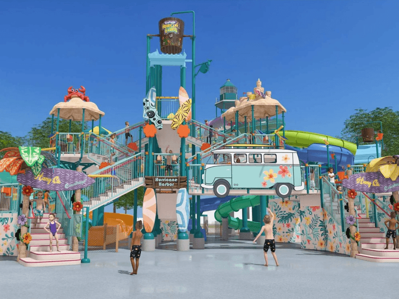 Six Flags Once Had a Branded Water Park Chain