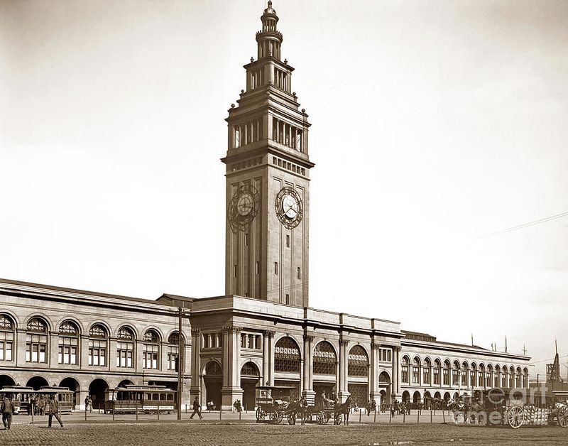 The San Francisco Ferry Building Clock Tower