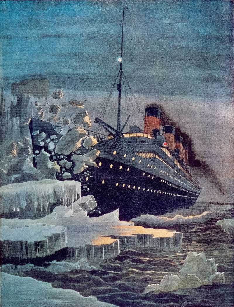 The Titanic's Captain Ignoring Ice Warnings (1912)