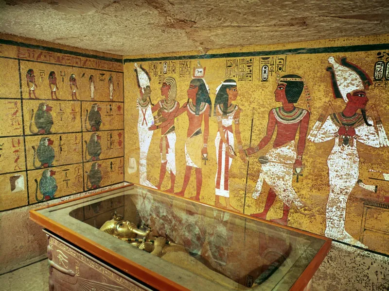 King Tutankhamun’s Tomb (1922, Valley of the Kings, Egypt)