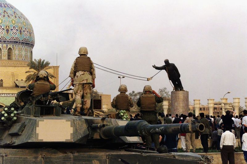 The 2003 U.S. Invasion of Iraq (Bush & Blair's WMD Claim)