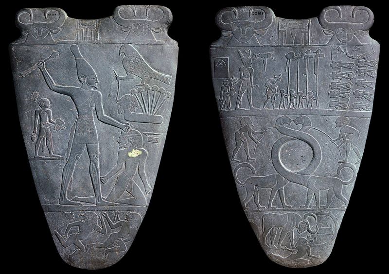 The Narmer Palette (Egypt, c. 3100 BCE)