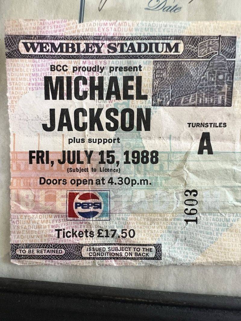 Michael Jackson’s Bad World Tour (1988, Wembley)