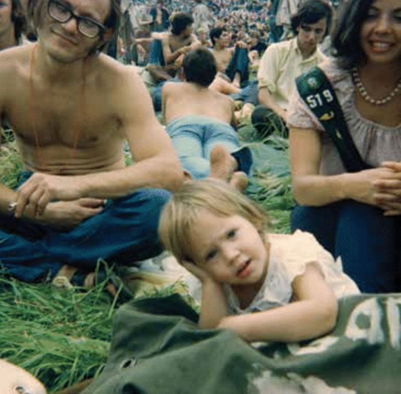 A Baby Born at Woodstock – The newborn who became a symbol of the festival