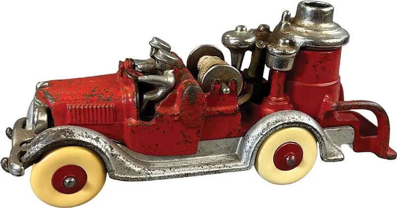 Cast Iron Fire Trucks