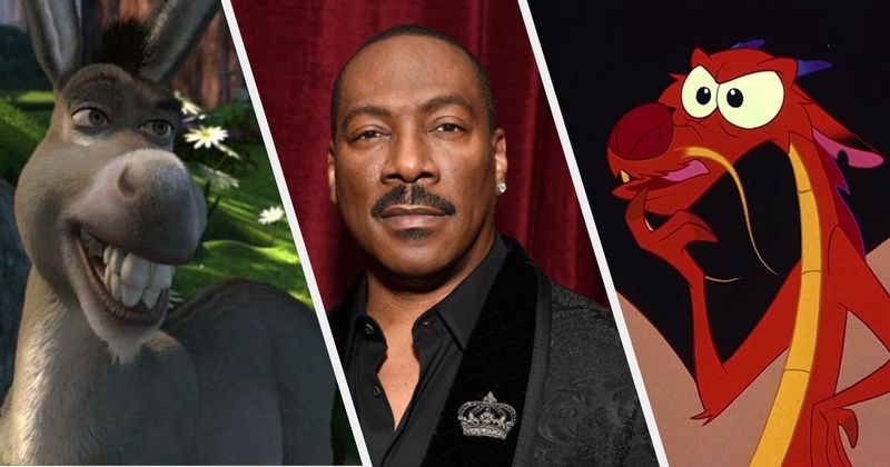 Mushu (Mulan) & Donkey (Shrek) – Eddie Murphy