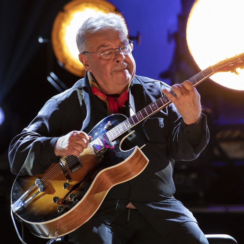 Christian Escoudé, French jazz guitarist, 2024