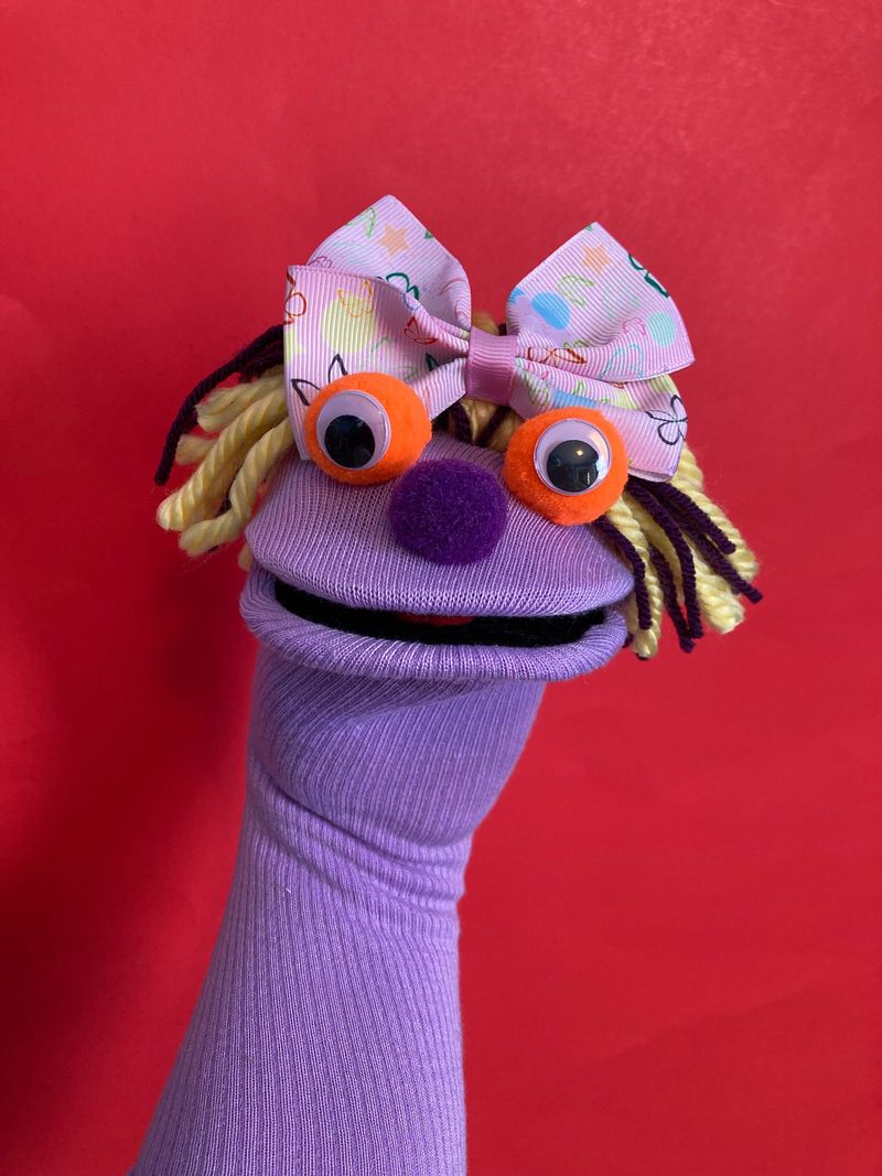 Crafting Sock Puppets