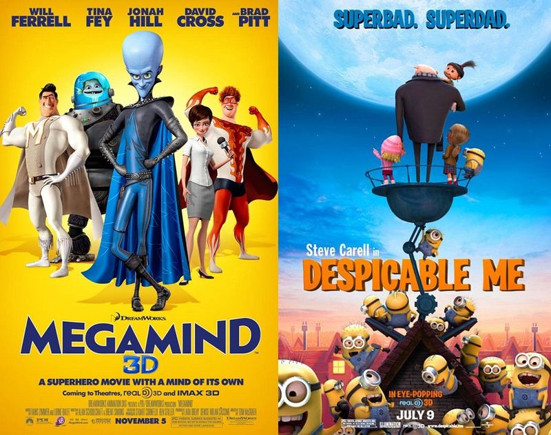 Despicable Me vs. Megamind