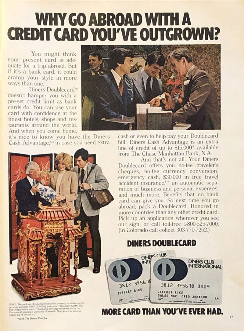 Credit Cards Were Rare—and Expensive