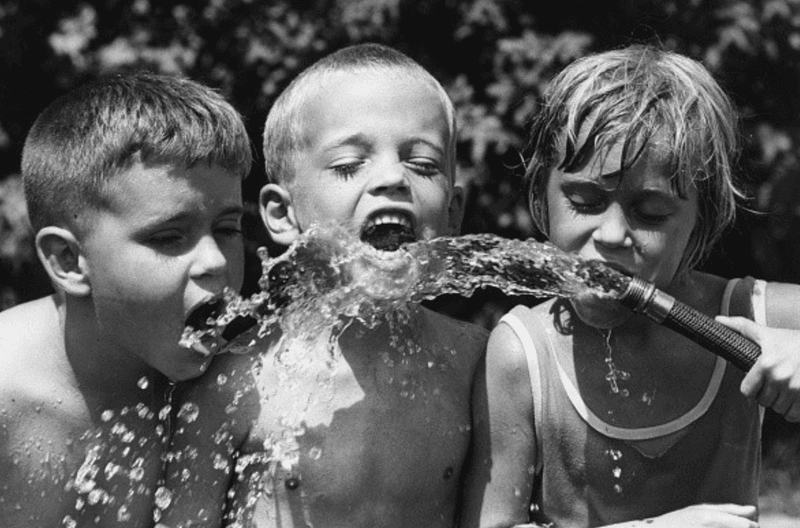 Drinking from the Water Hose