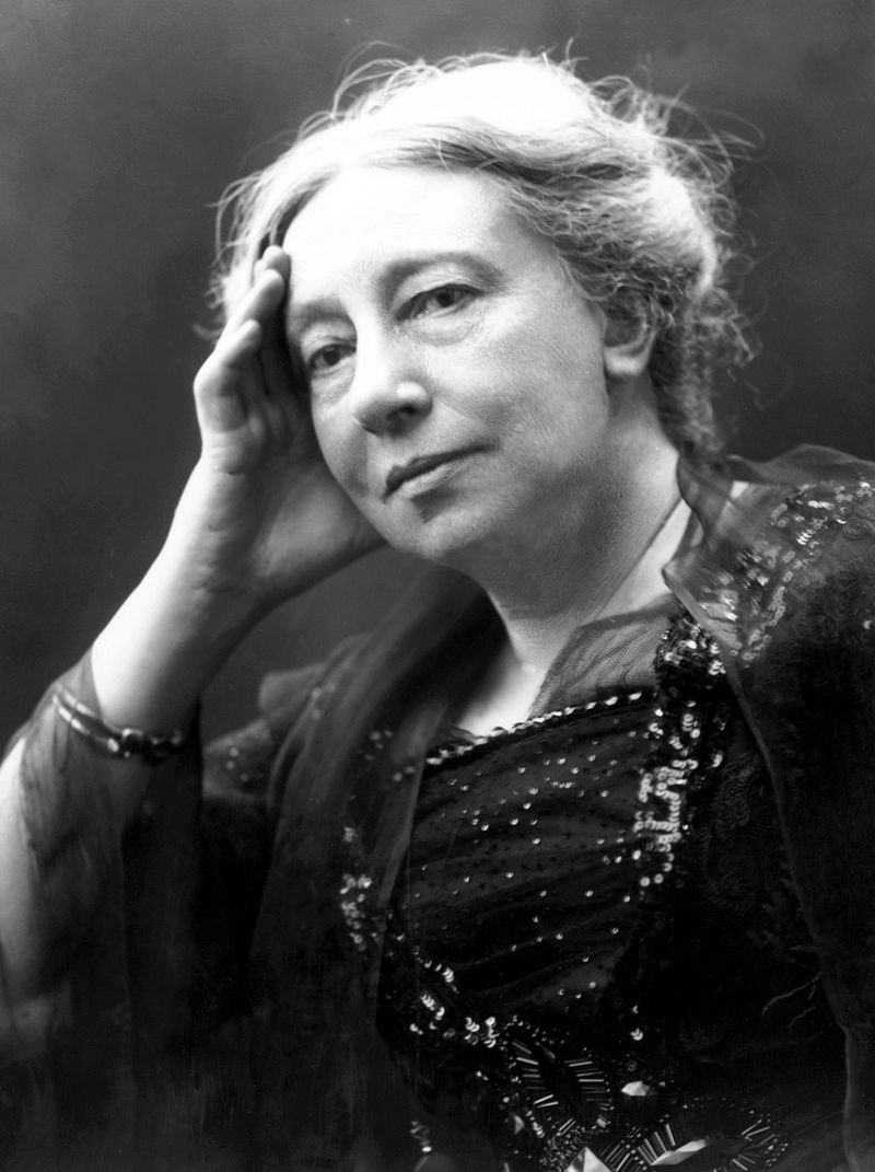 Augusta, Lady Gregory, Irish Playwright, 1932