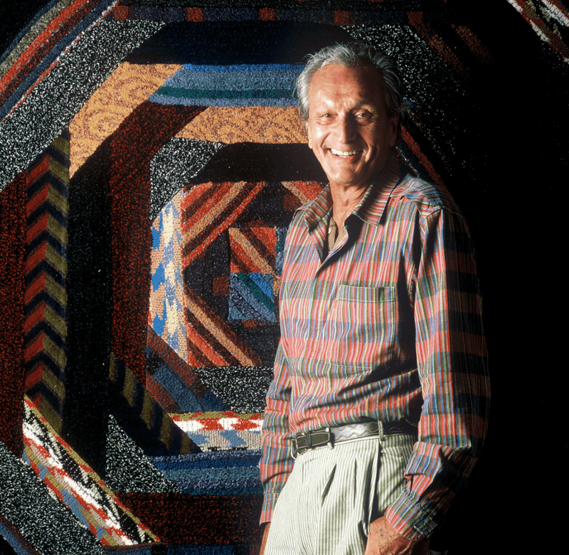 Ottavio Missoni, Italian fashion designer, 2013