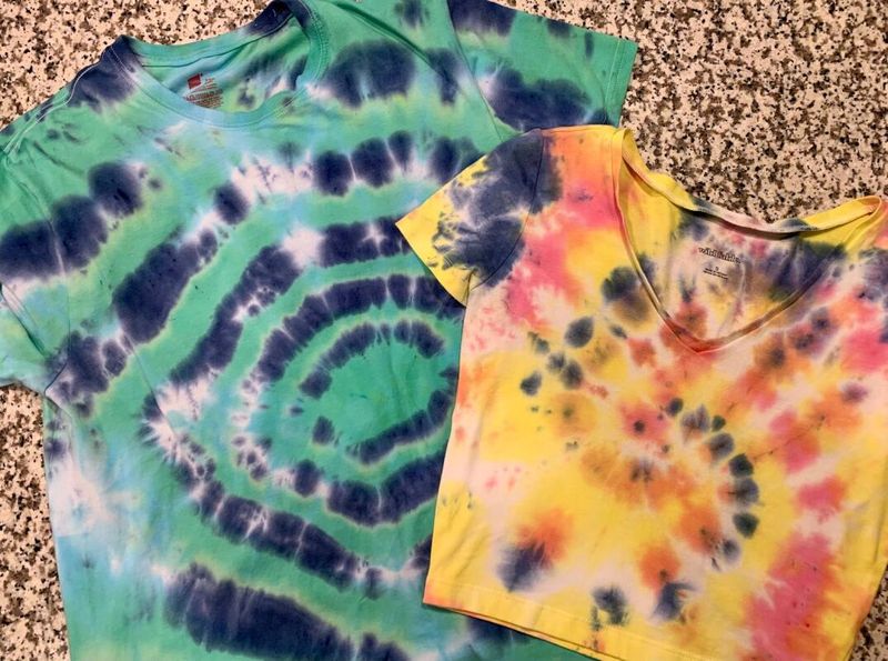 DIY Tie-Dye Shirts