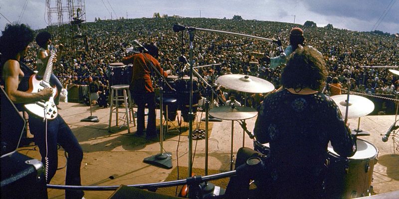 Woodstock & folk rock music