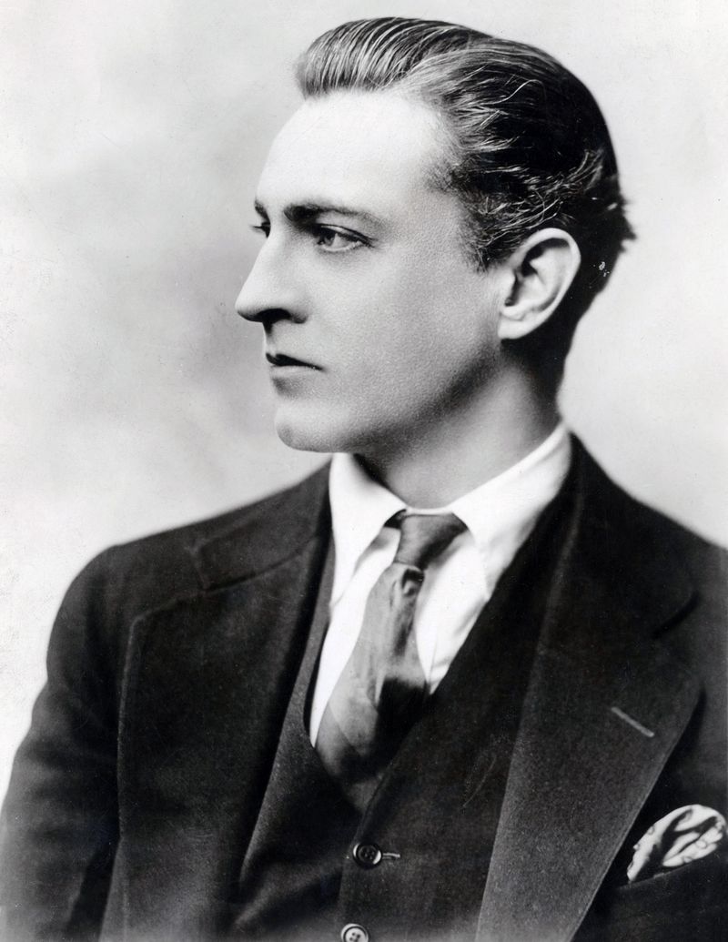 John Barrymore, American actor, 1942