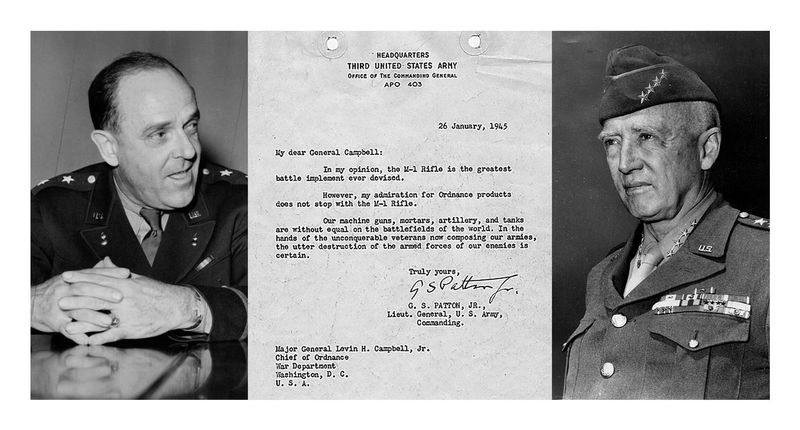 General Patton's Praise: General George S. Patton called it 