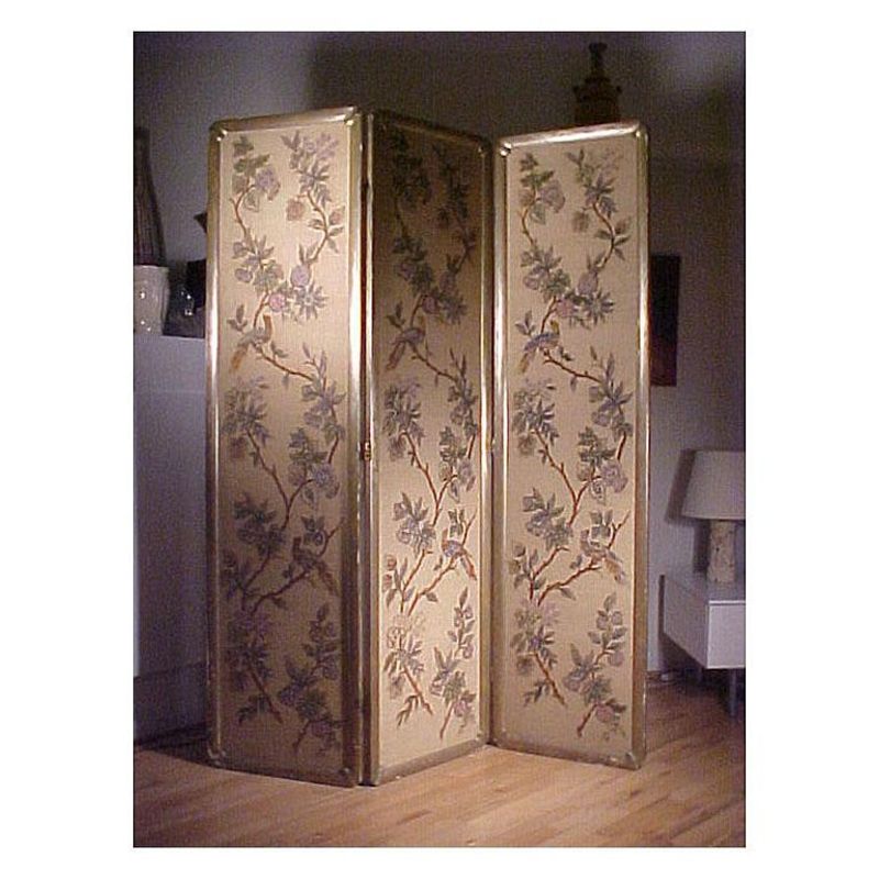 Room Dividers with Fabric Panels