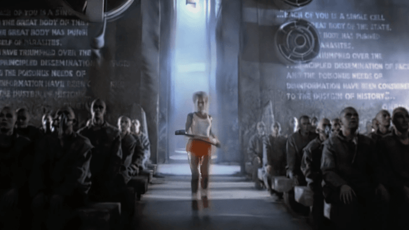 Apple's Orwellian Rebellion (1984)