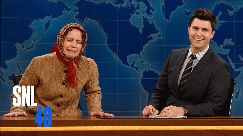 Olya Povlatsky on Weekend Update