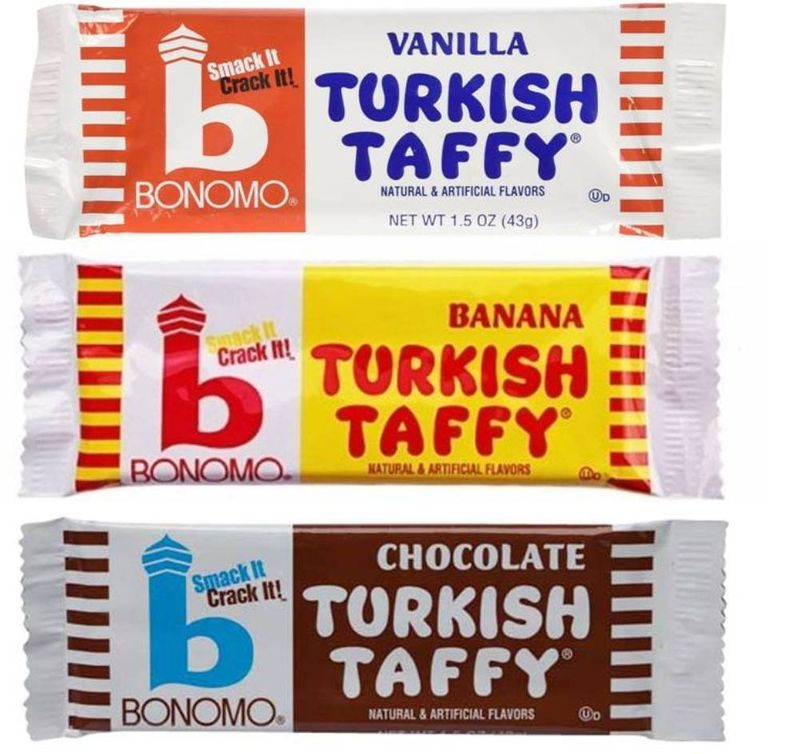 Bonomo Turkish Taffy: The Smack-It-To-Eat-It Candy